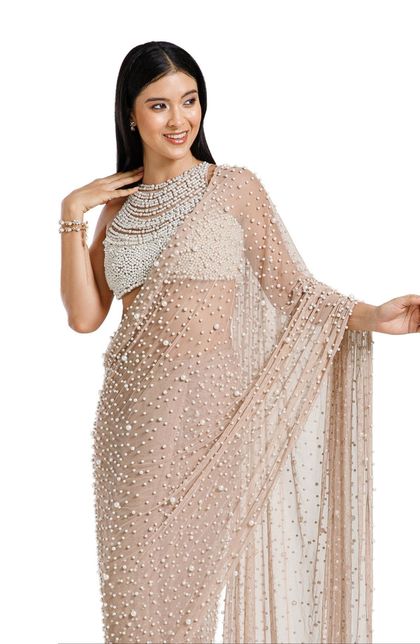 CELESTIA PEARL SAREE